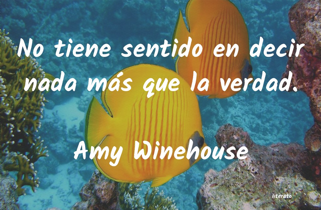 Frases de Amy Winehouse