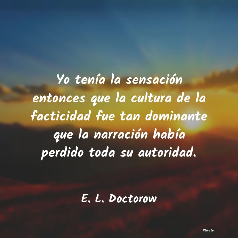 Frases de E. L. Doctorow