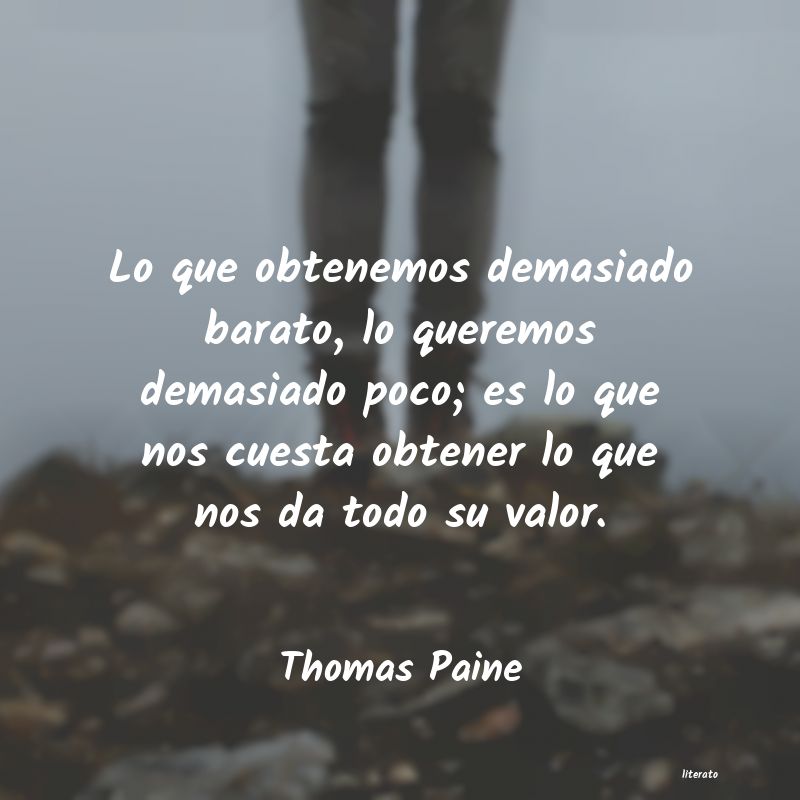 Frases de Thomas Paine