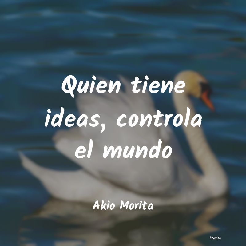 Frases de Akio Morita