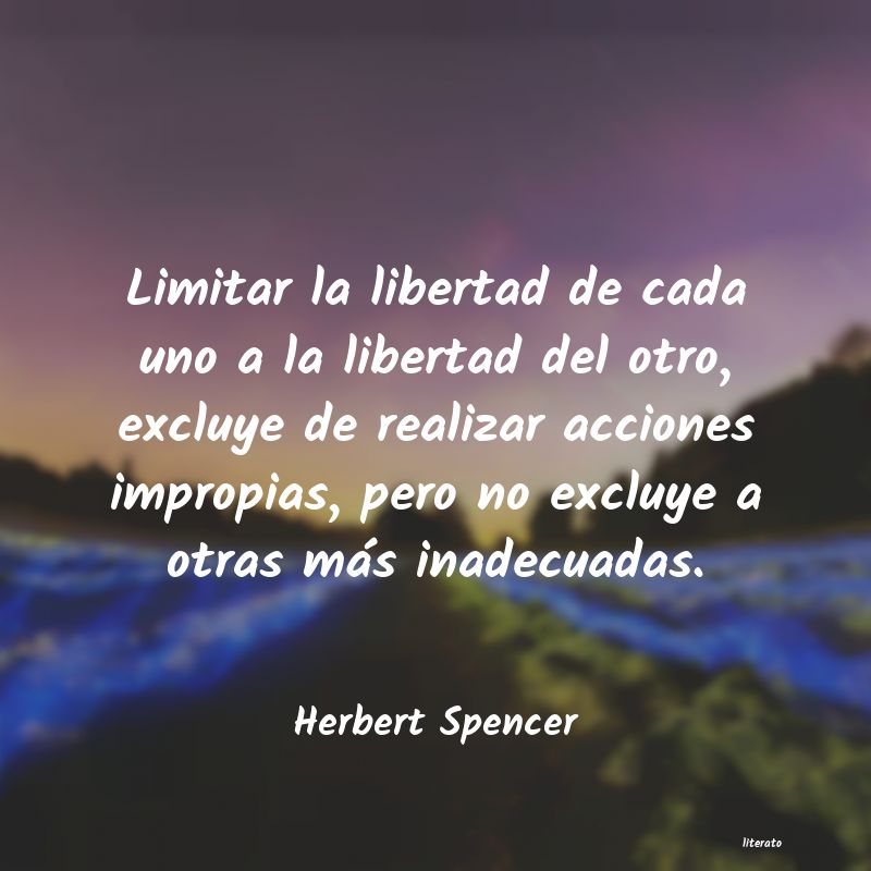 Frases de Herbert Spencer