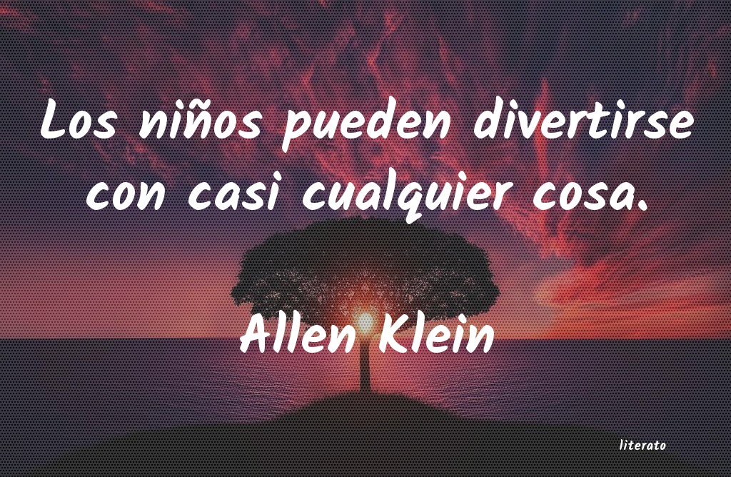 Frases de Allen Klein