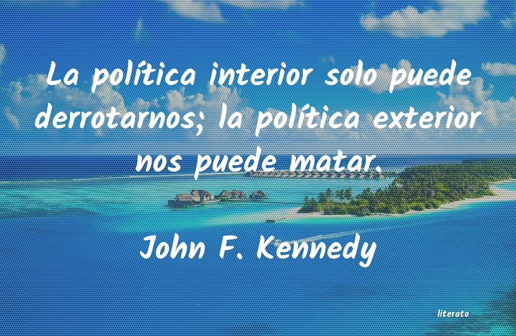 frases de John F. Kennedy