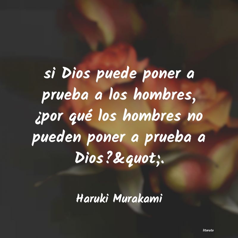 Frases de Haruki Murakami