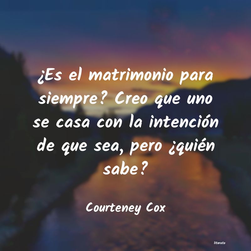 frases de Courteney Cox