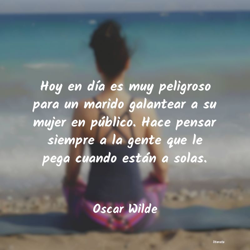 Frases de Oscar Wilde