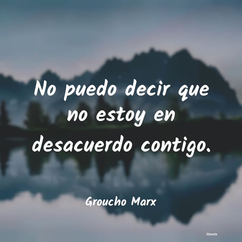 frases de Groucho Marx