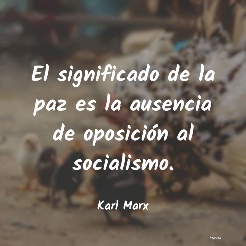 frases de Karl Marx