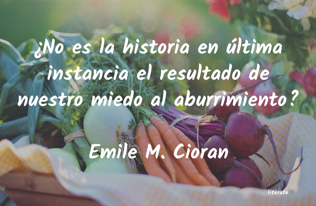 frases de Emile M. Cioran