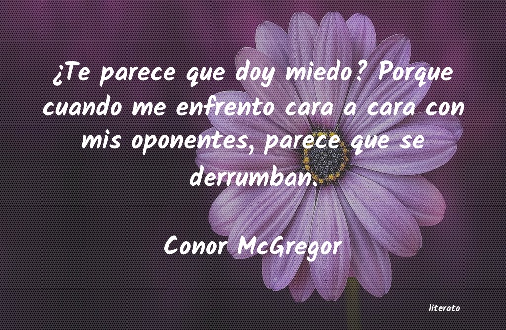 frases de Conor McGregor