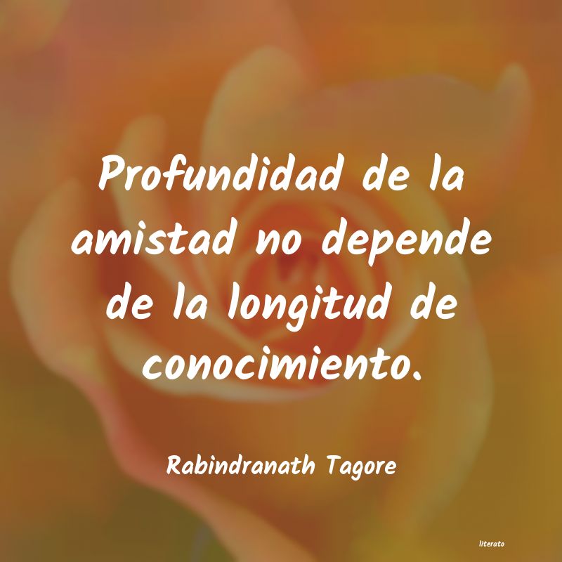 Frases de Rabindranath Tagore