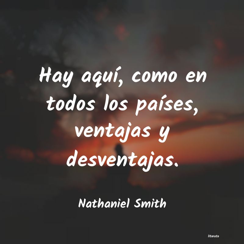 Frases de Nathaniel Smith