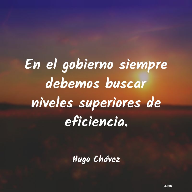 Frases de Hugo Chávez