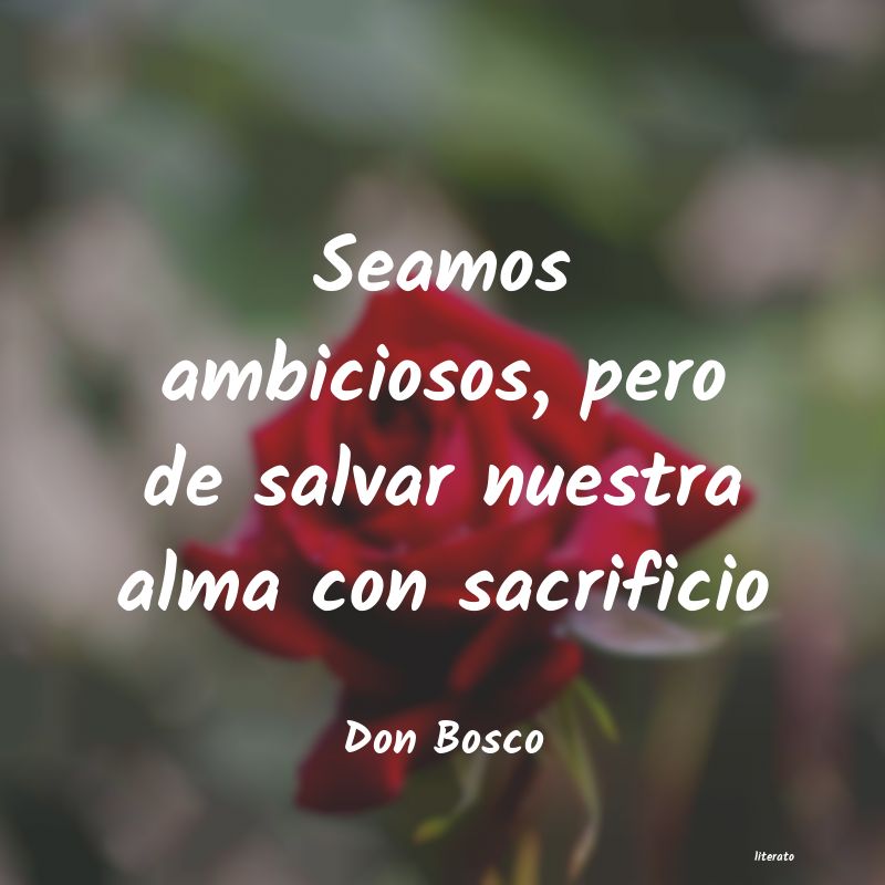frases de Don Bosco