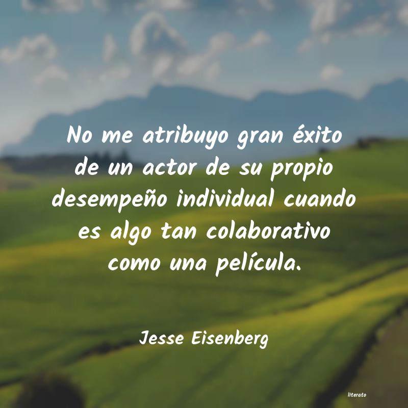 Frases de Jesse Eisenberg