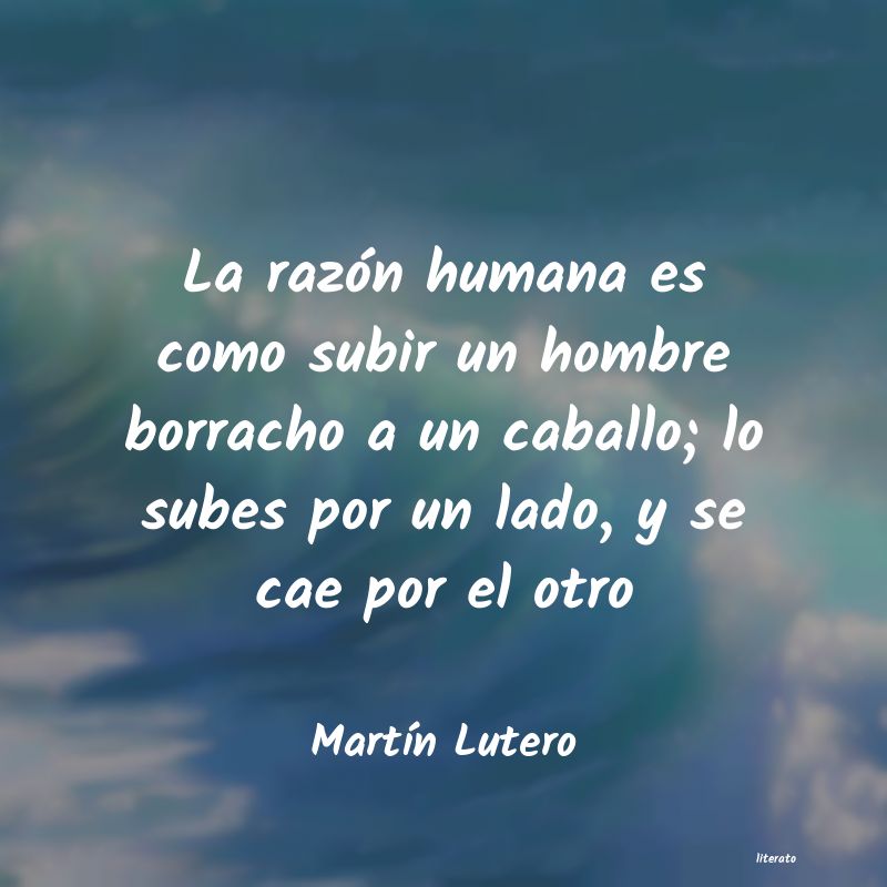 Frases de Martín Lutero