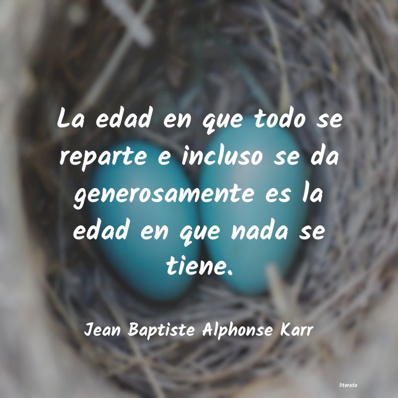 frases de Jean Baptiste Alphonse Karr