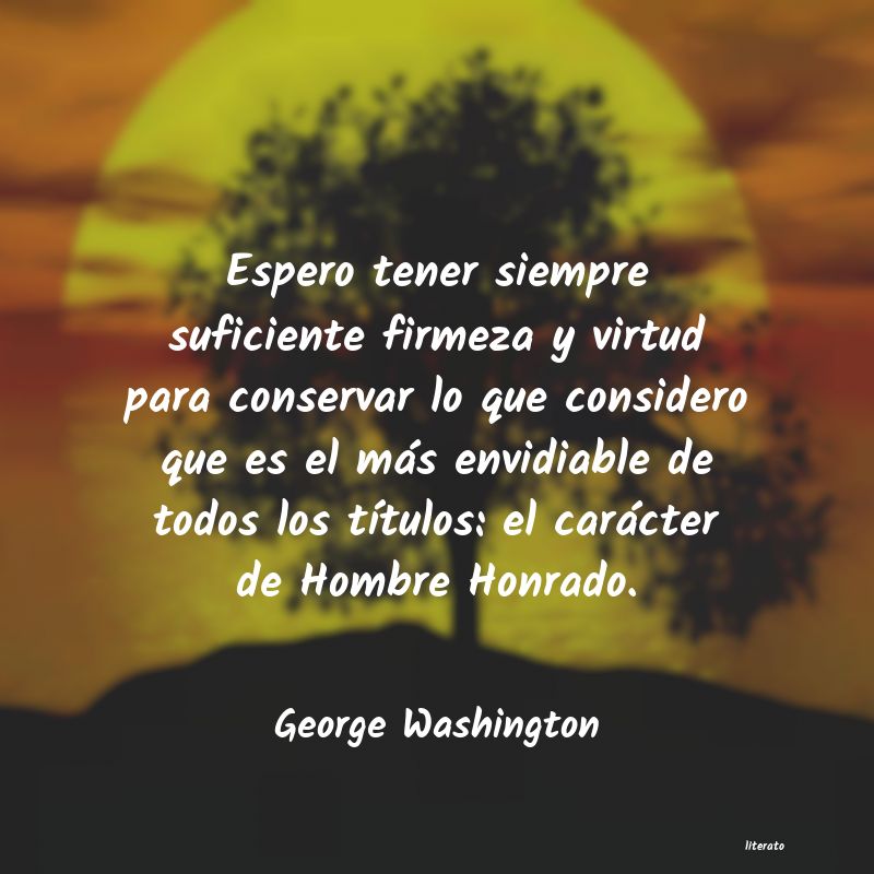 Frases de George Washington