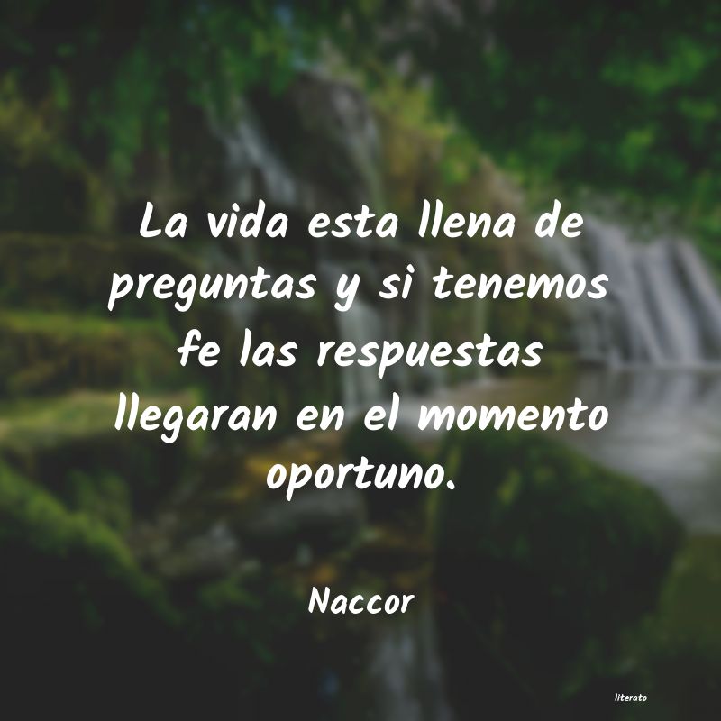 Frases de Naccor