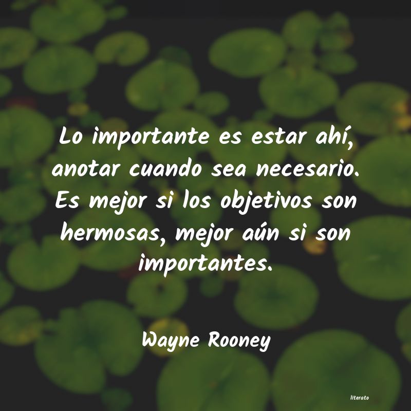 frases de Wayne Rooney