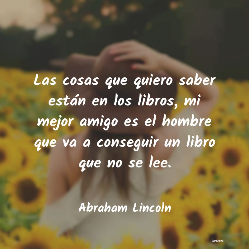 Frases de Abraham Lincoln