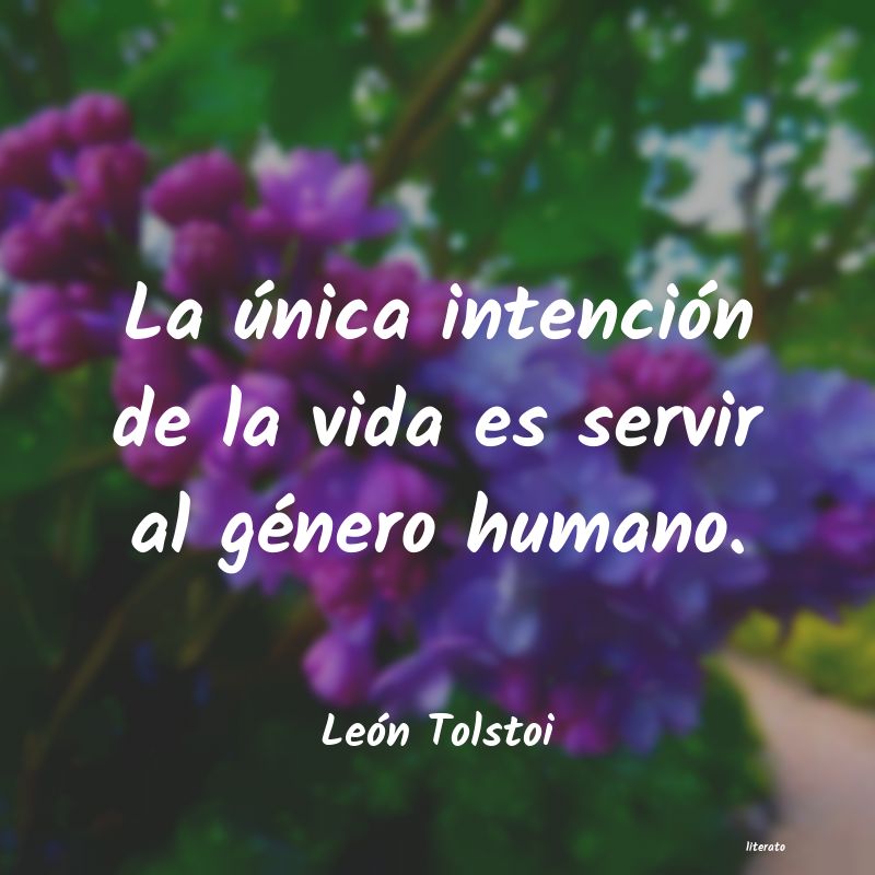 Frases de León Tolstoi