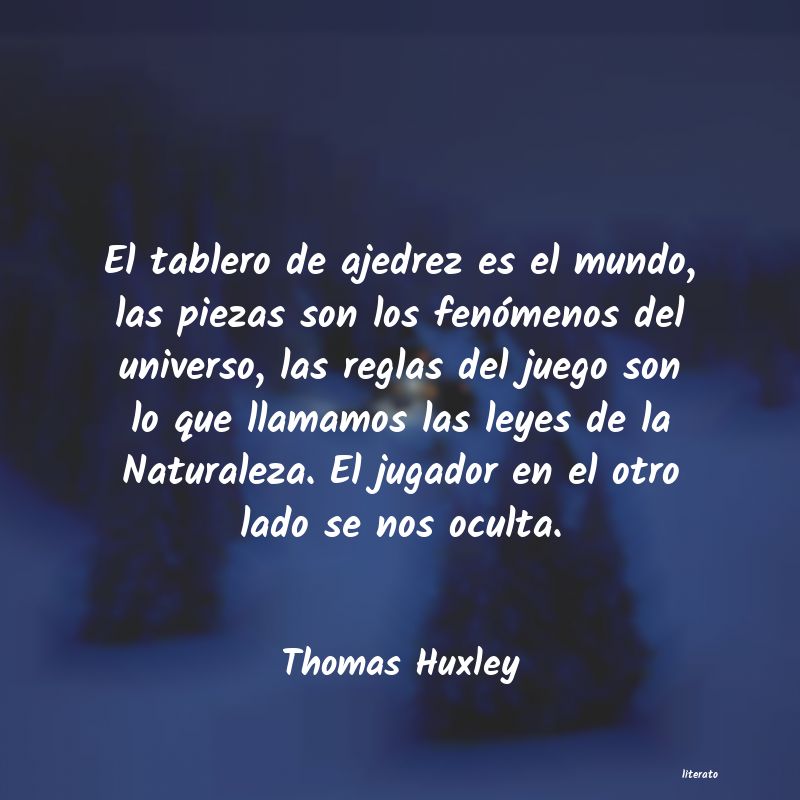 Frases de Thomas Huxley