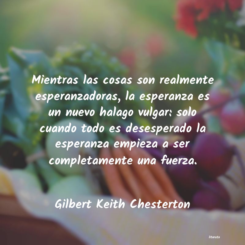 frases de Gilbert Keith Chesterton