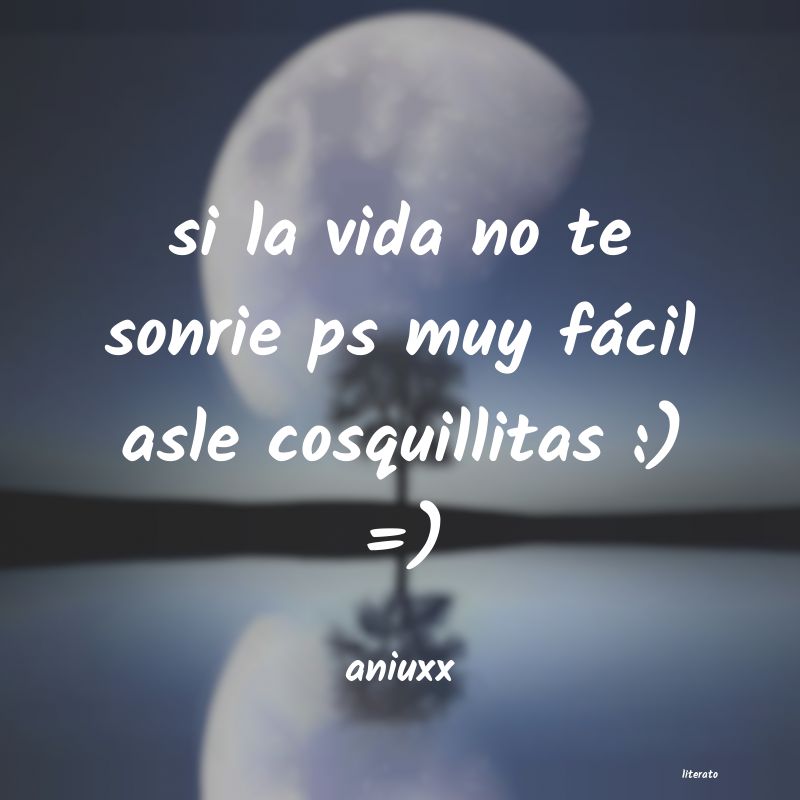 Frases de aniuxx