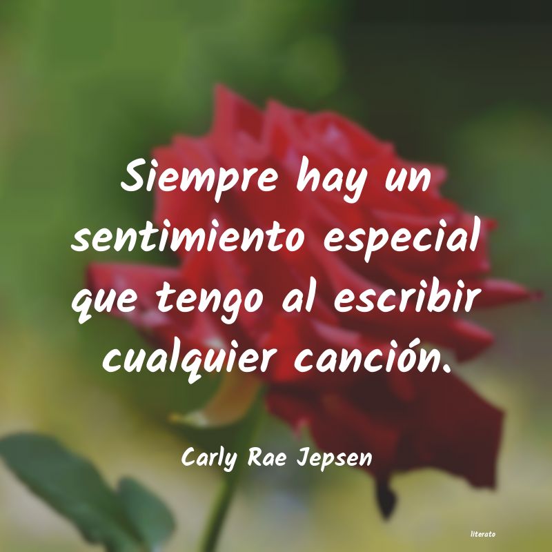 Frases de Carly Rae Jepsen