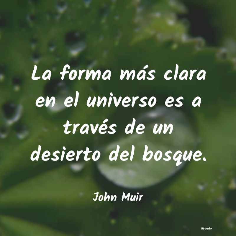 Frases de John Muir