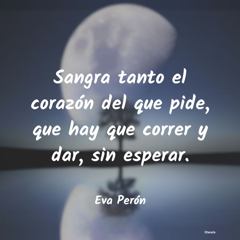 frases de Eva Perón