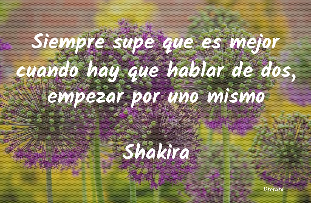 Frases de Shakira