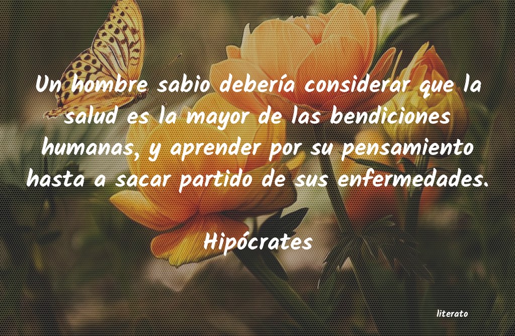 Frases de Hipócrates