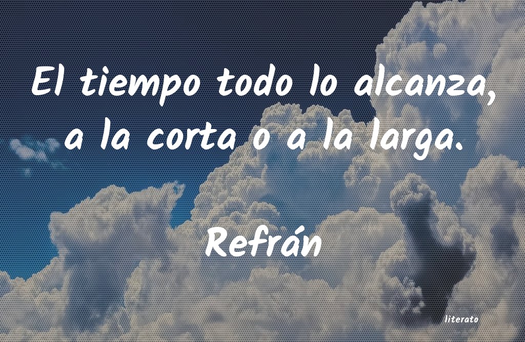 Frases de Refrán