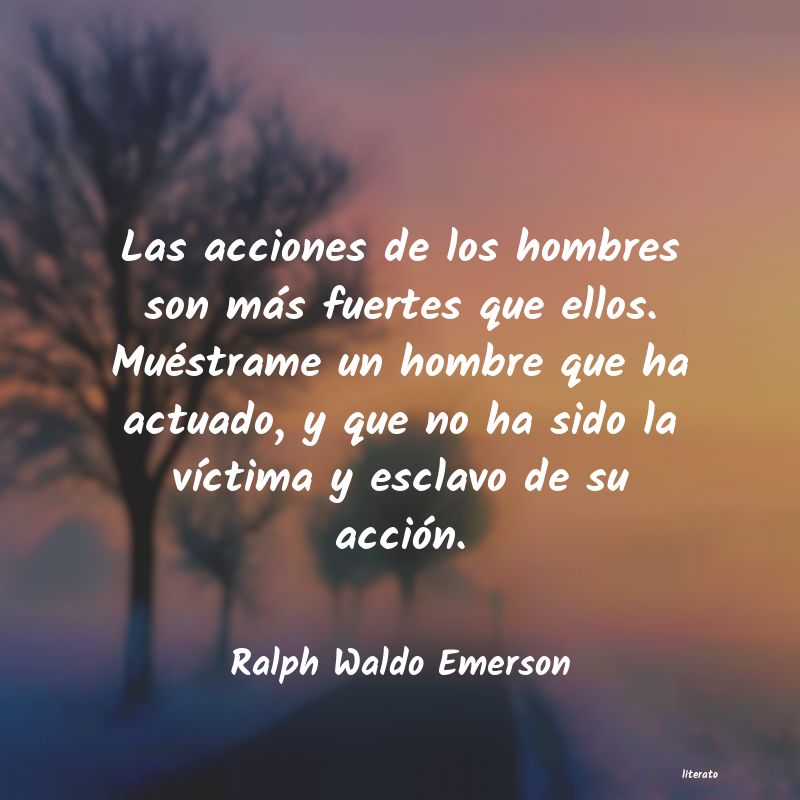 Frases de Ralph Waldo Emerson