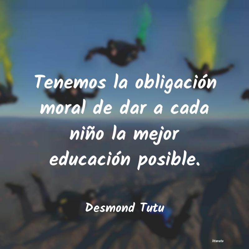 Frases de Desmond Tutu