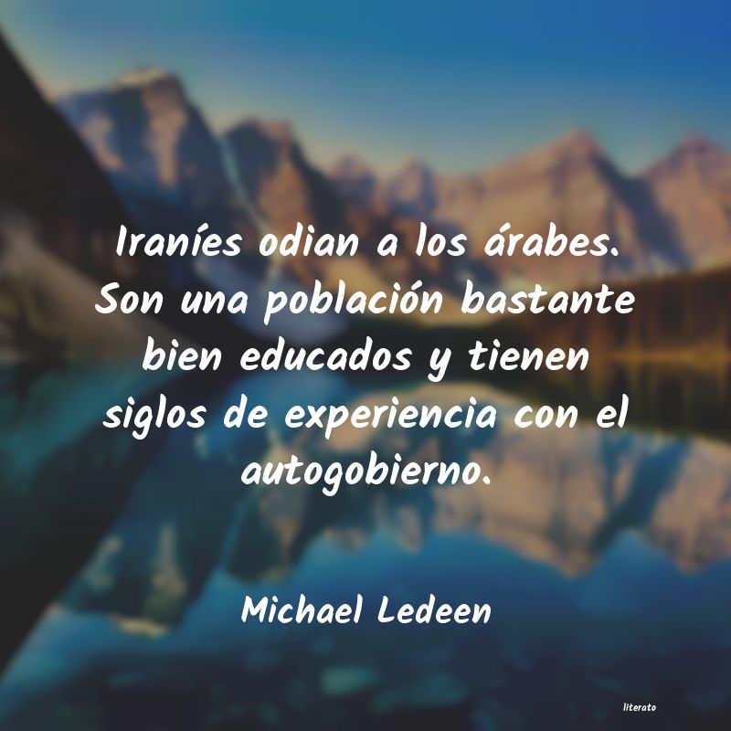 frases de Michael Ledeen