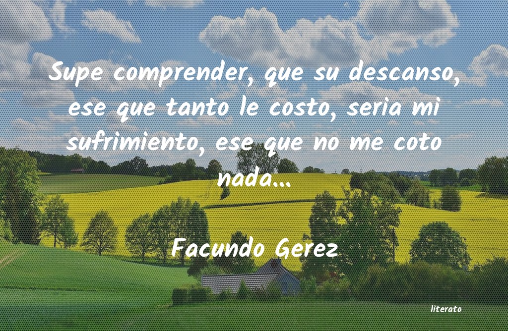 Frases de Facundo Gerez