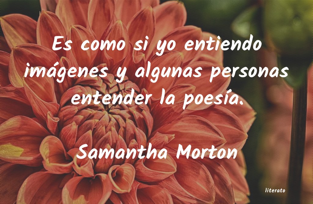 Frases de Samantha Morton