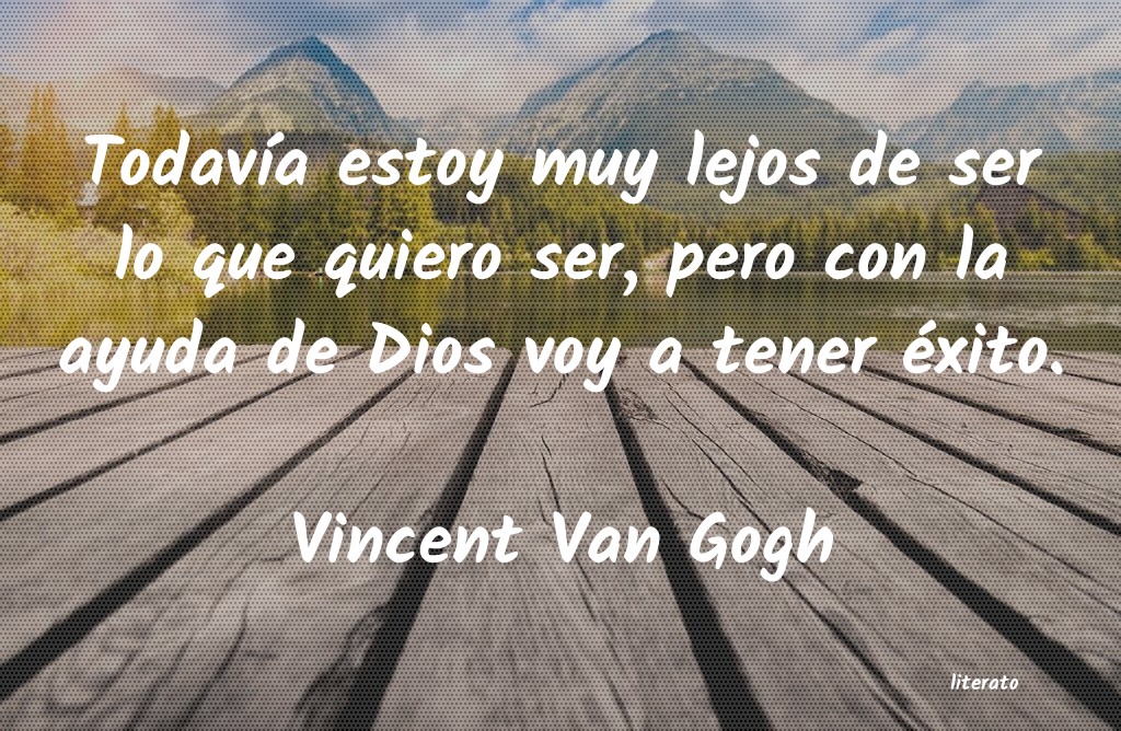 frases de Vincent Van Gogh