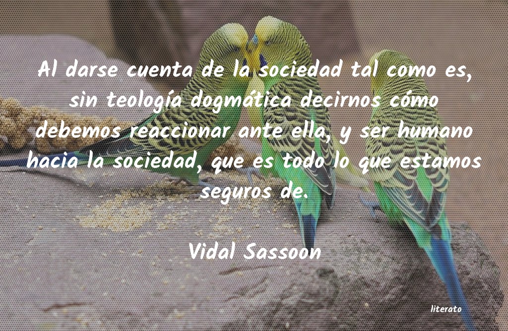 Frases de Vidal Sassoon