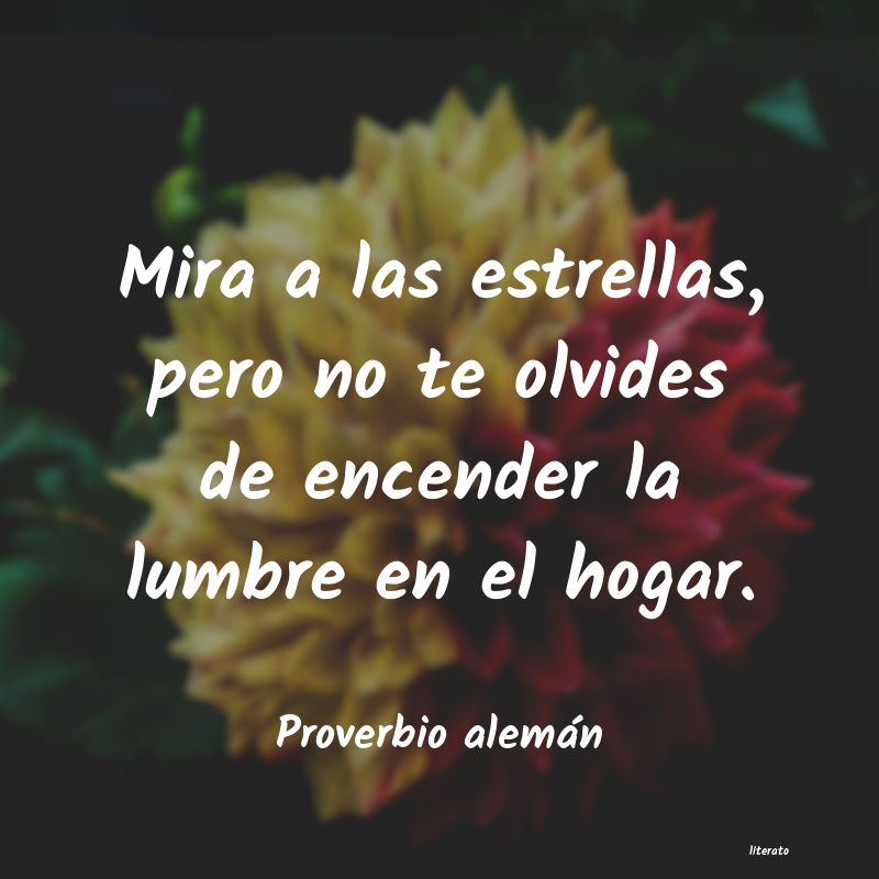 frases de Proverbio alemán