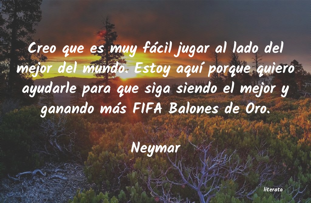 frases de Neymar