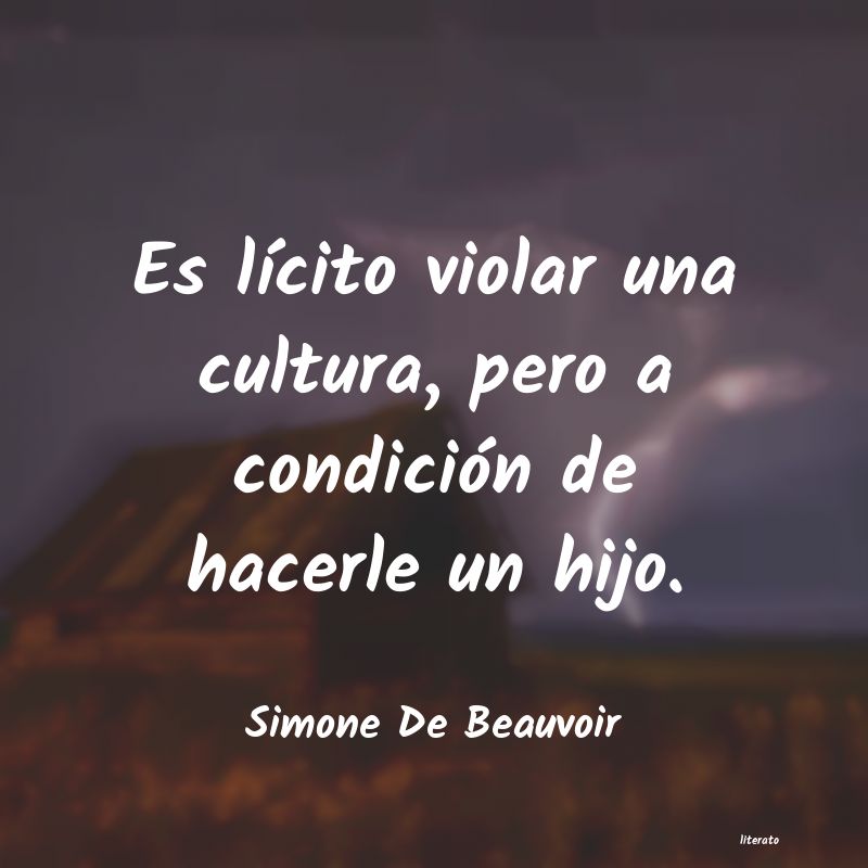 Frases de Simone De Beauvoir