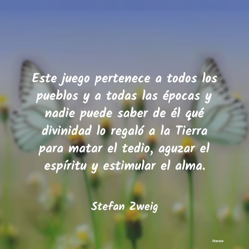 frases de Stefan Zweig
