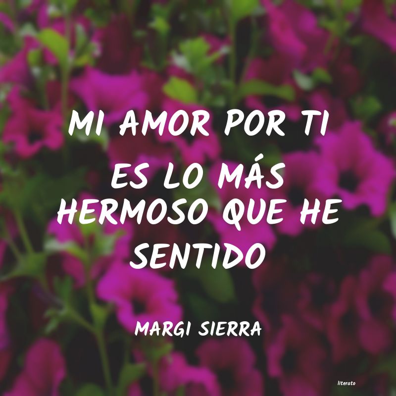 Frases de MARGI SIERRA