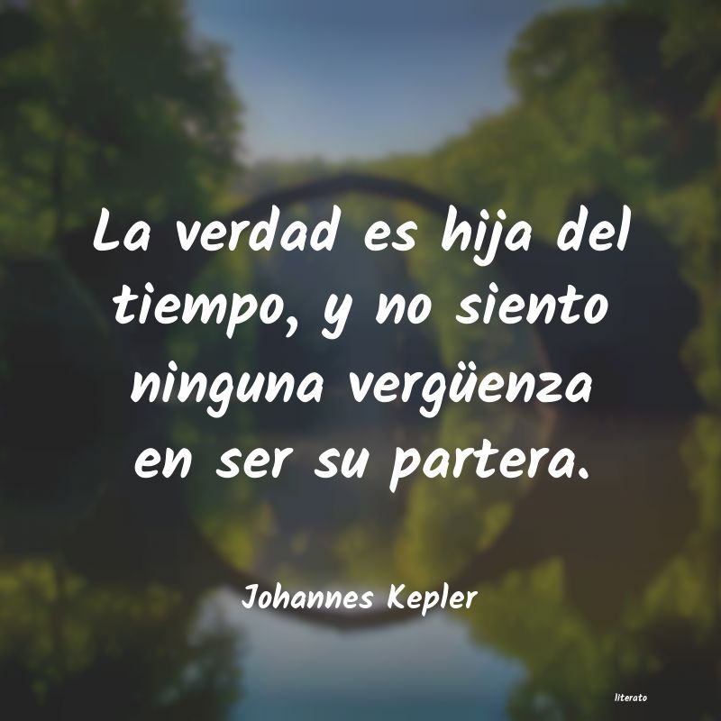 Frases de Johannes Kepler