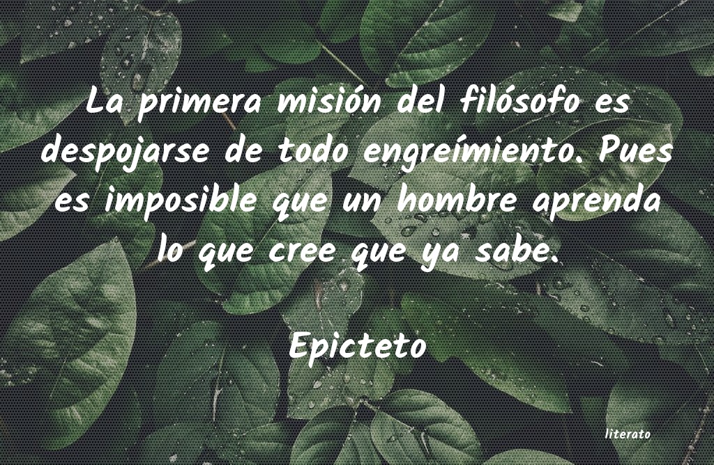frases de Epicteto