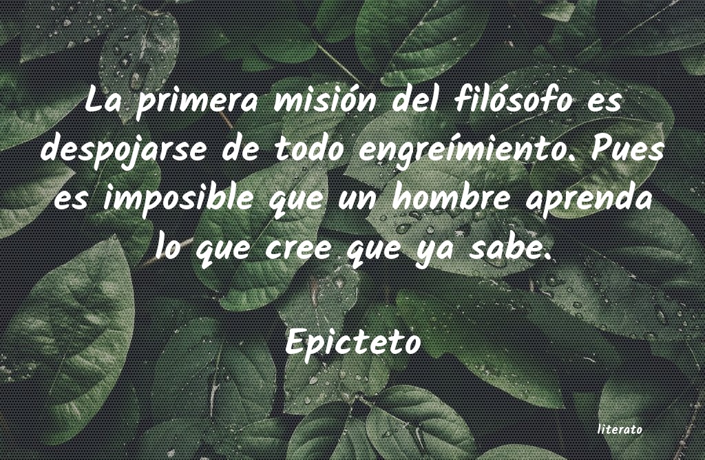 Frases de Epicteto